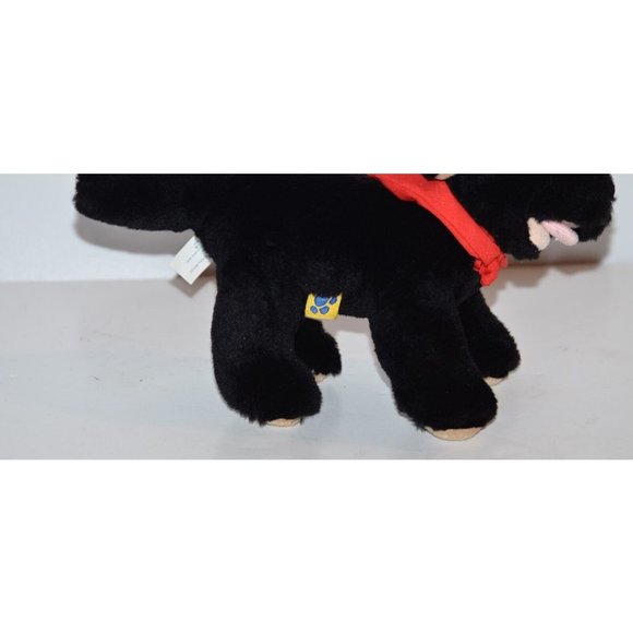 Build A Bear Promise Pets Kennel Pals Black Lab Puppy Dog 8" plush - Picture 6 of 6